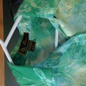 Vintage see through mirasol top